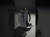 Black Tactical Backpack model pack Low-poly 3D model_2