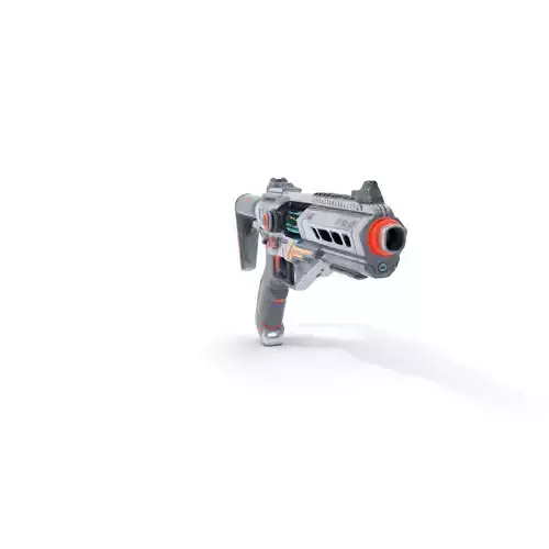 Futuristic Pulse Pistol model pack