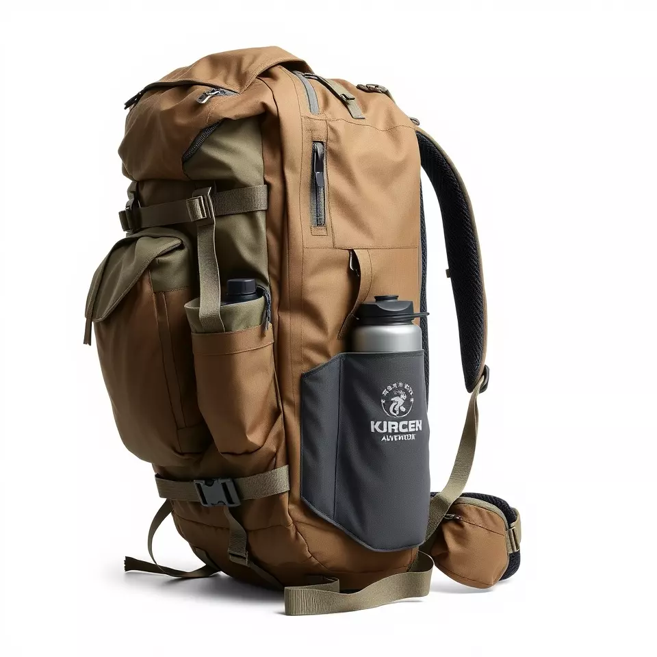 Outdoor Expedition Backpack model pack Low-poly 3D model_3