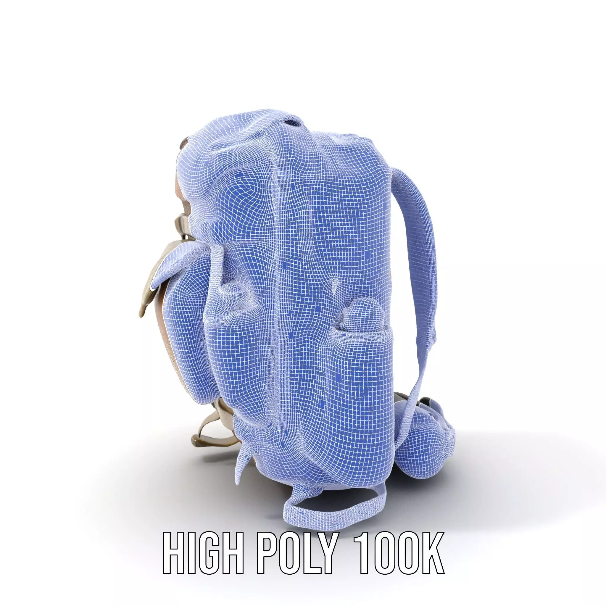 Outdoor Expedition Backpack model pack Low-poly 3D model_5