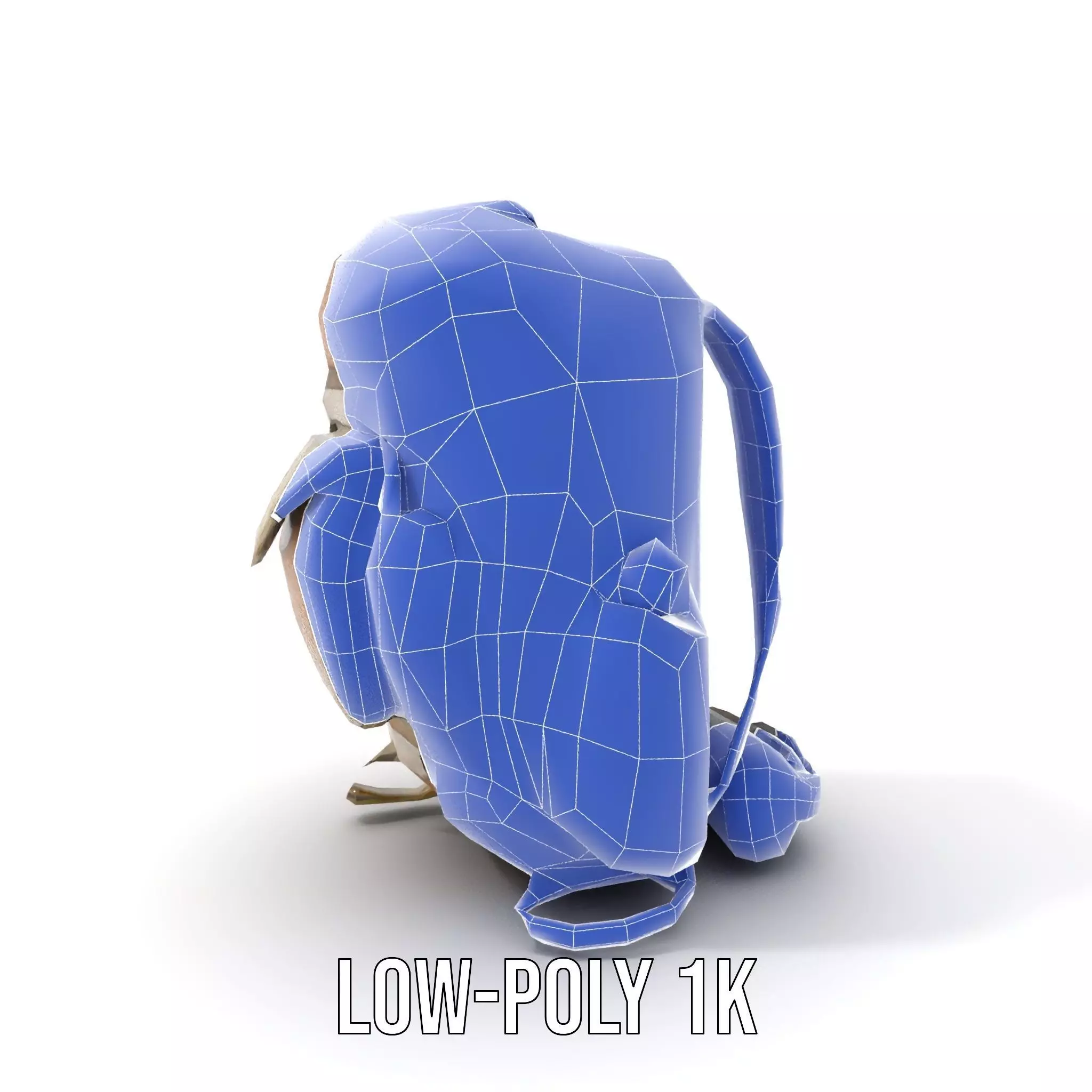 Outdoor Expedition Backpack model pack Low-poly 3D model_17