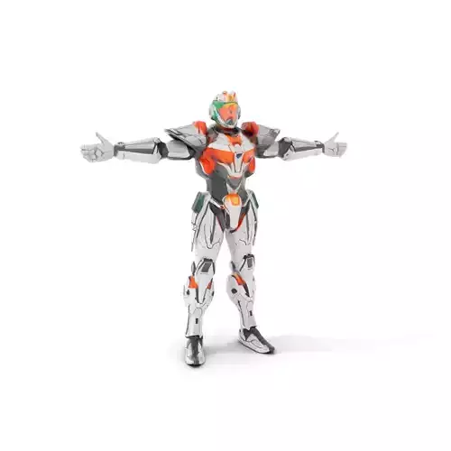 Futuristic Mech Armor model pack