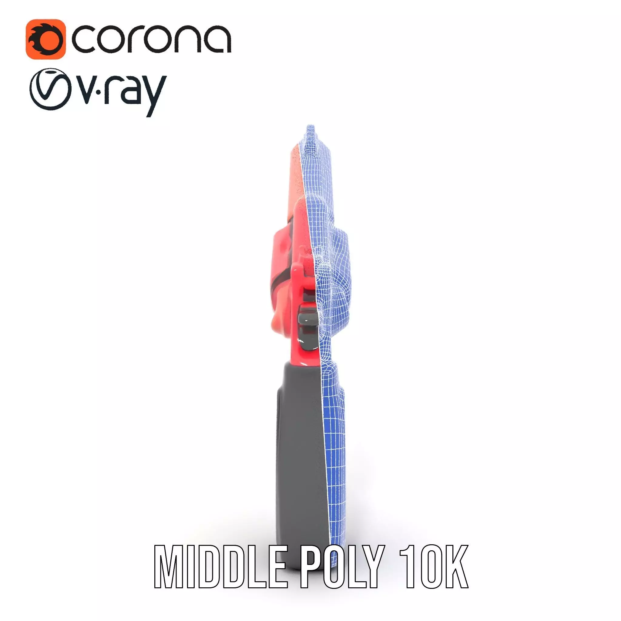 Scarlet Revolver model pack Low-poly 3D model_27