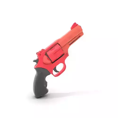 Scarlet Revolver model pack Low-poly 3D model