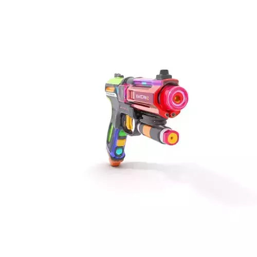 Neon Blaster model pack