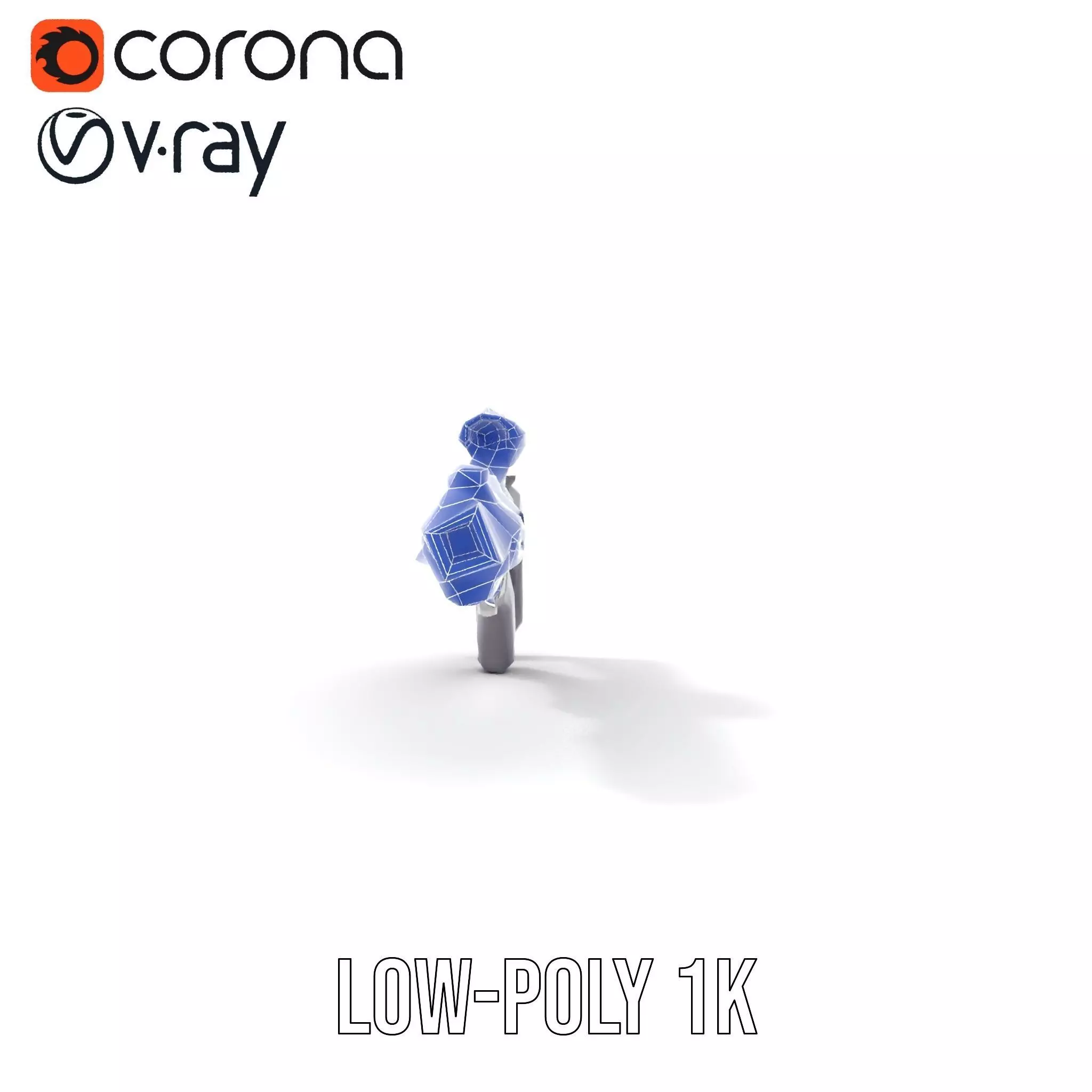 Tactical Black Rifle model pack Low-poly 3D model_29