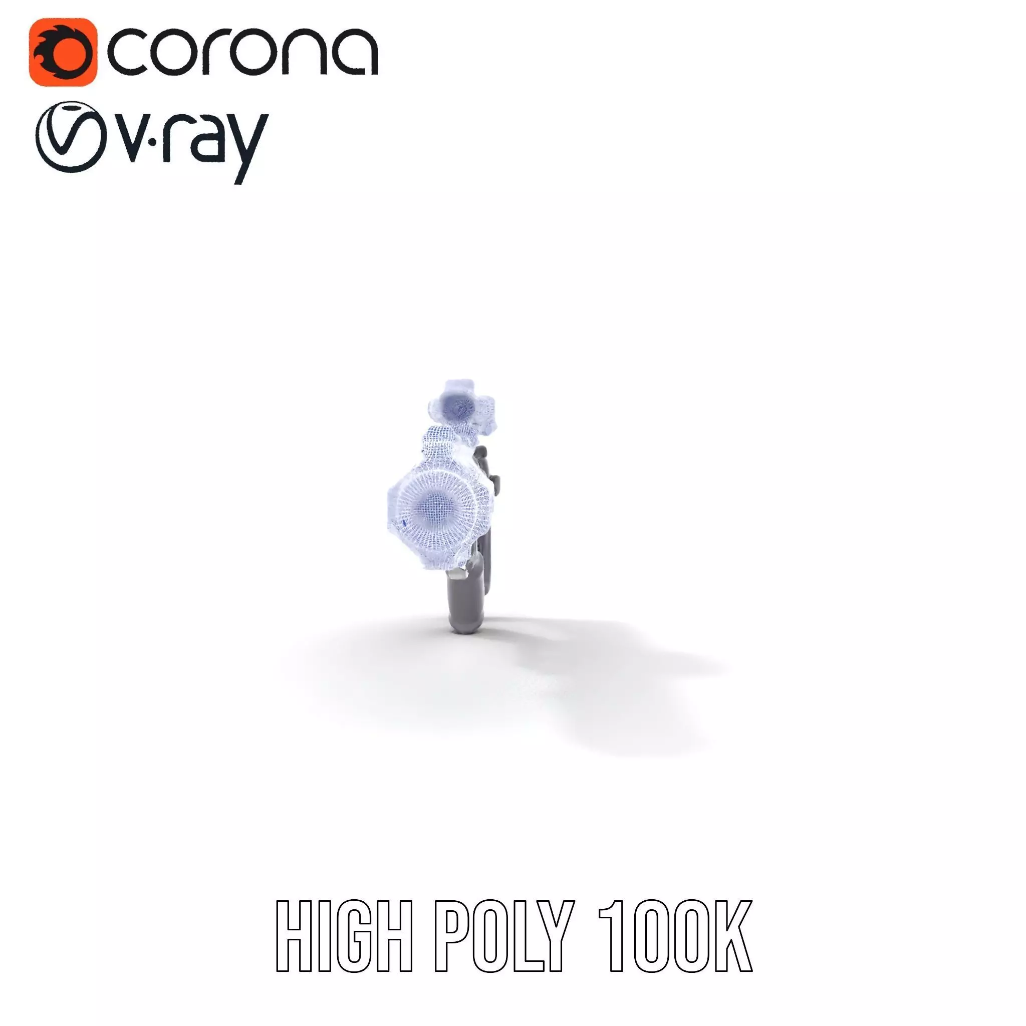 Tactical Black Rifle model pack Low-poly 3D model_35