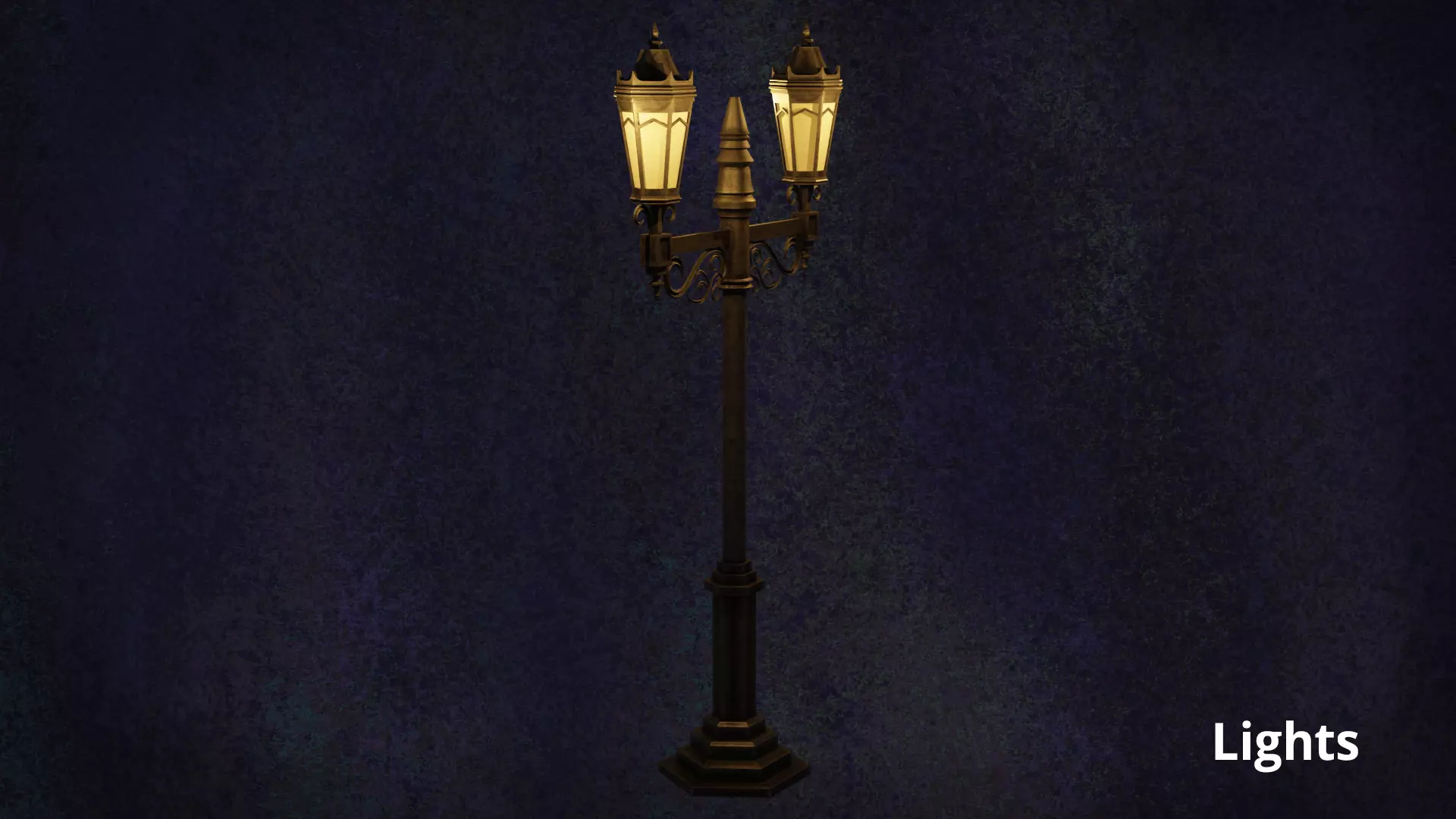 Lamp Street Series LumixLu N4 3D model_11