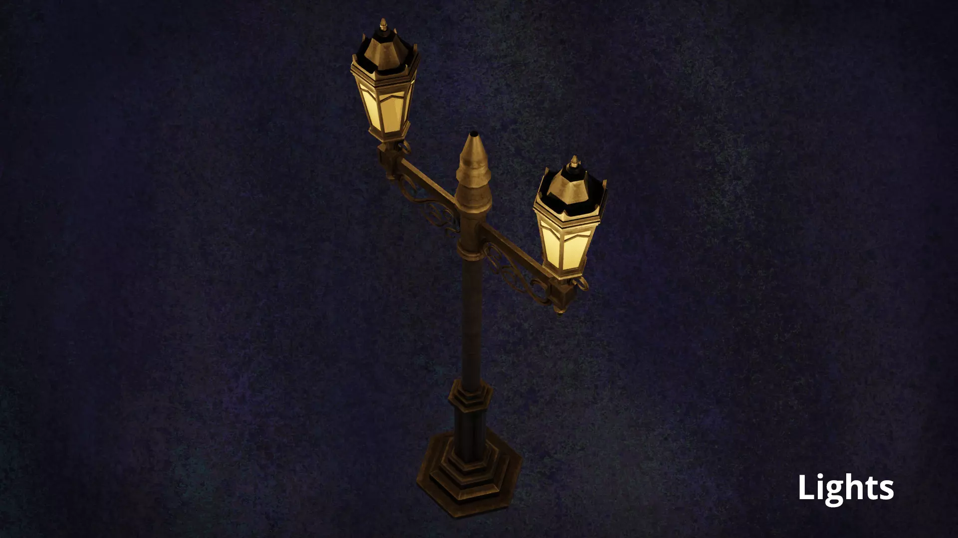 Lamp Street Series LumixLu N4 3D model_9