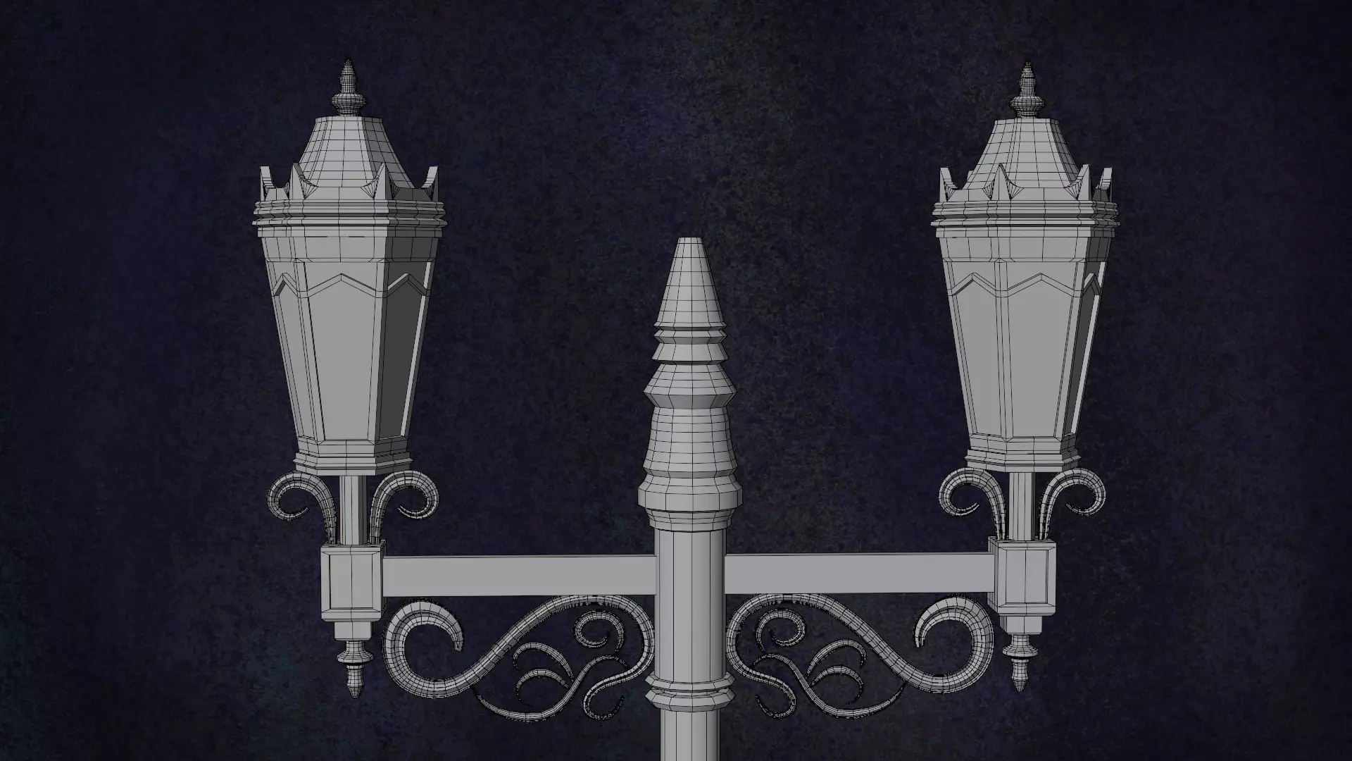 Lamp Street Series LumixLu N4 3D model_15