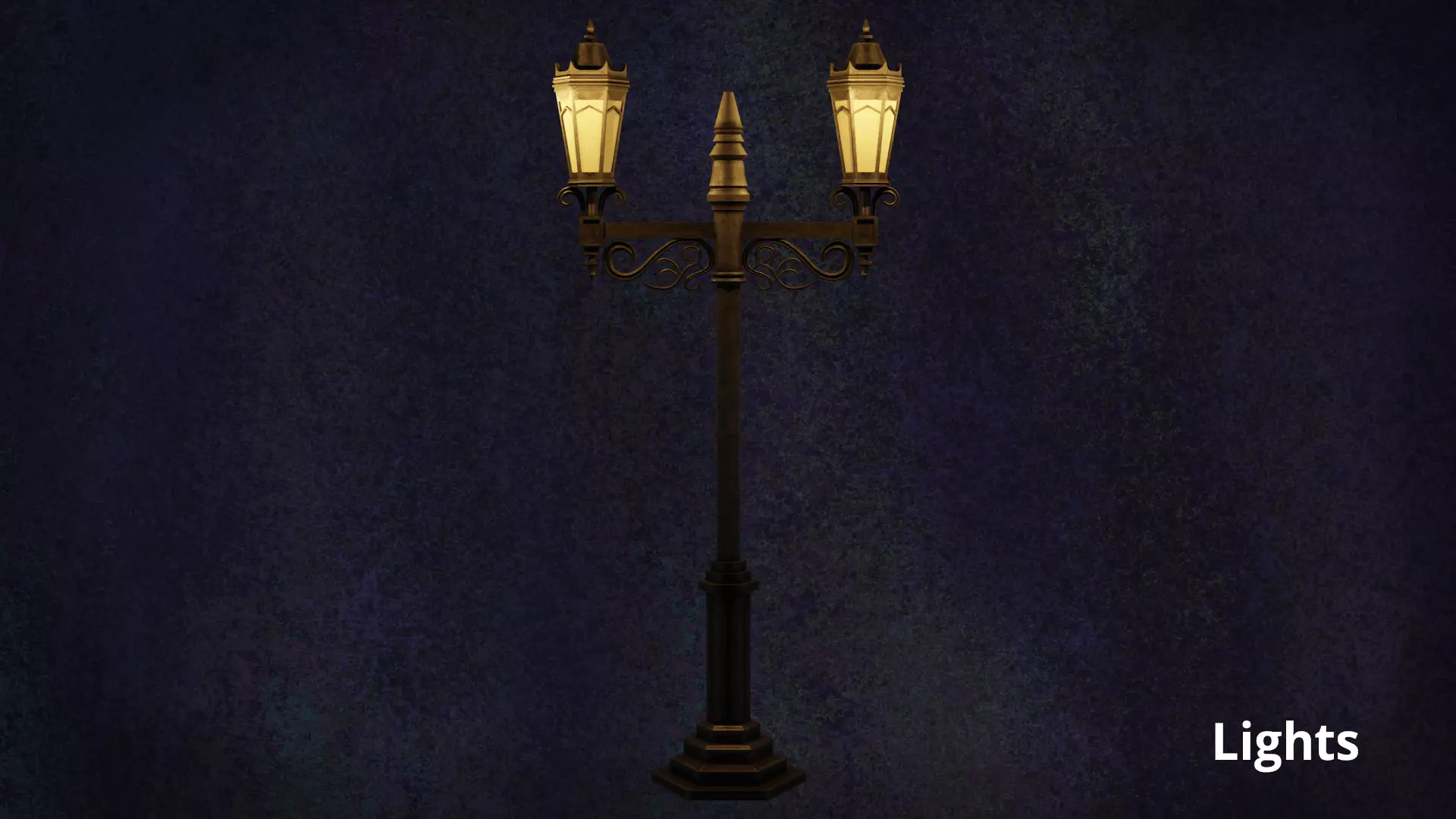 Lamp Street Series LumixLu N4 3D model_10