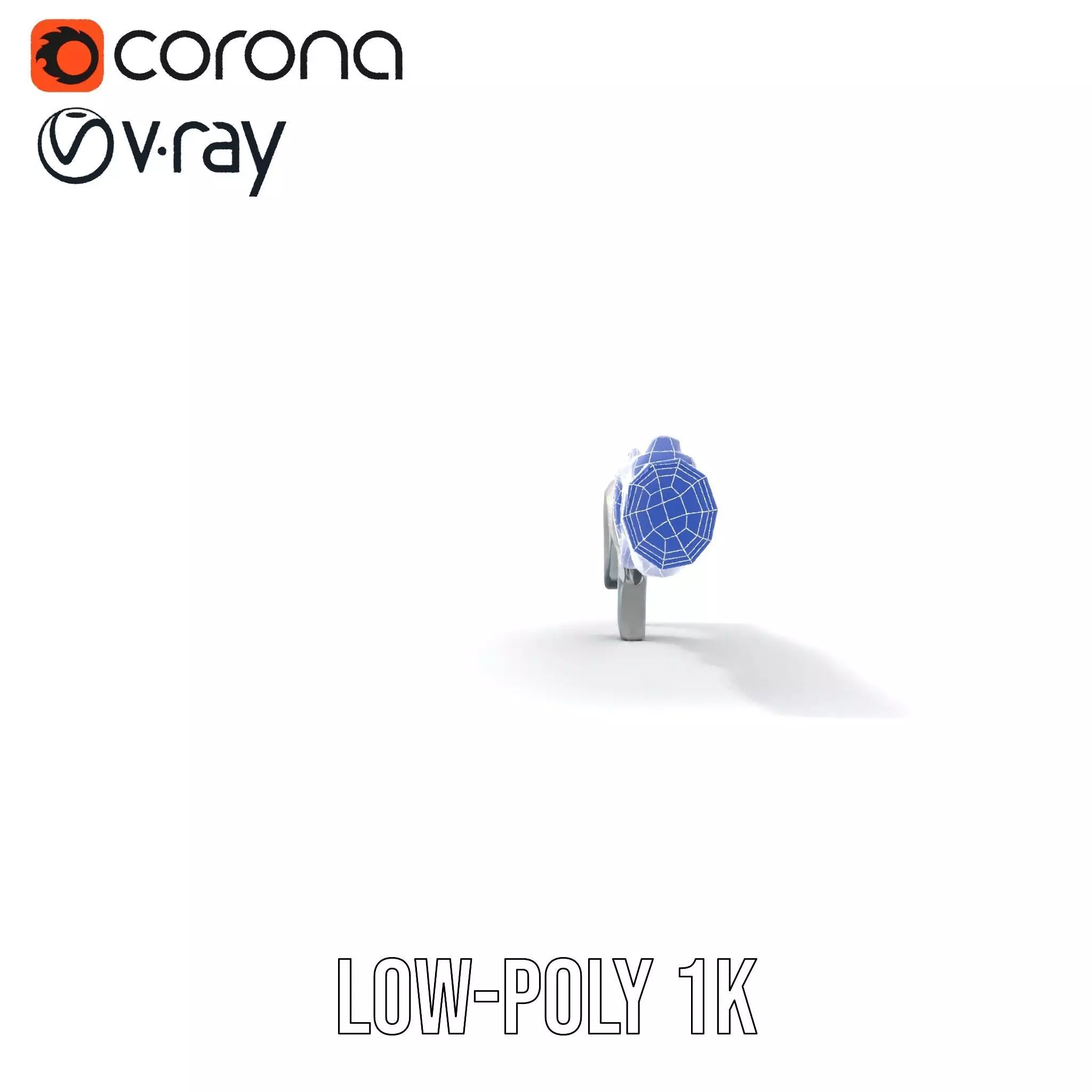 Neon Rifle model pack Low-poly 3D model_17