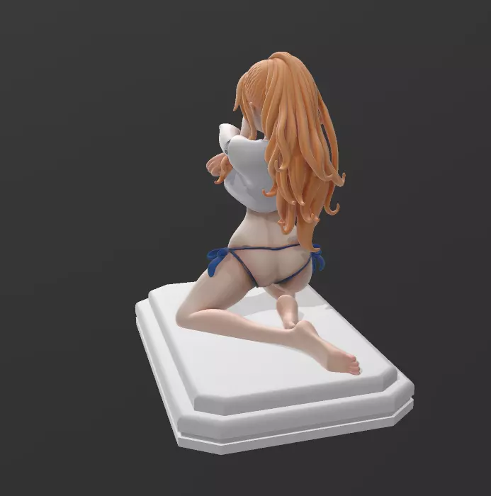 CHICA SENSUAL QUITANDO CAMISETA 3D print model_2