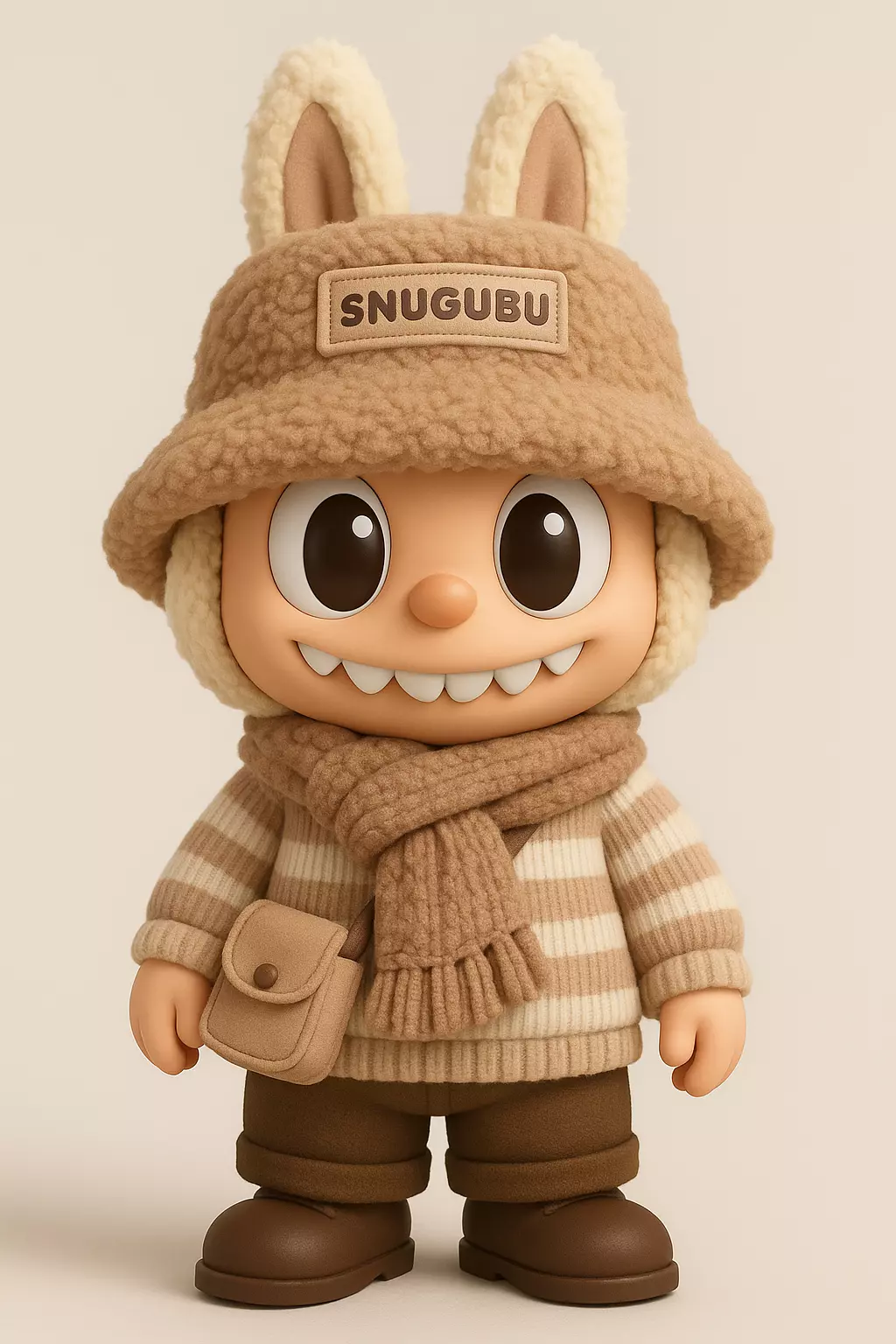 Pop Mart Labubu Dress Be Latte 3D print model_0