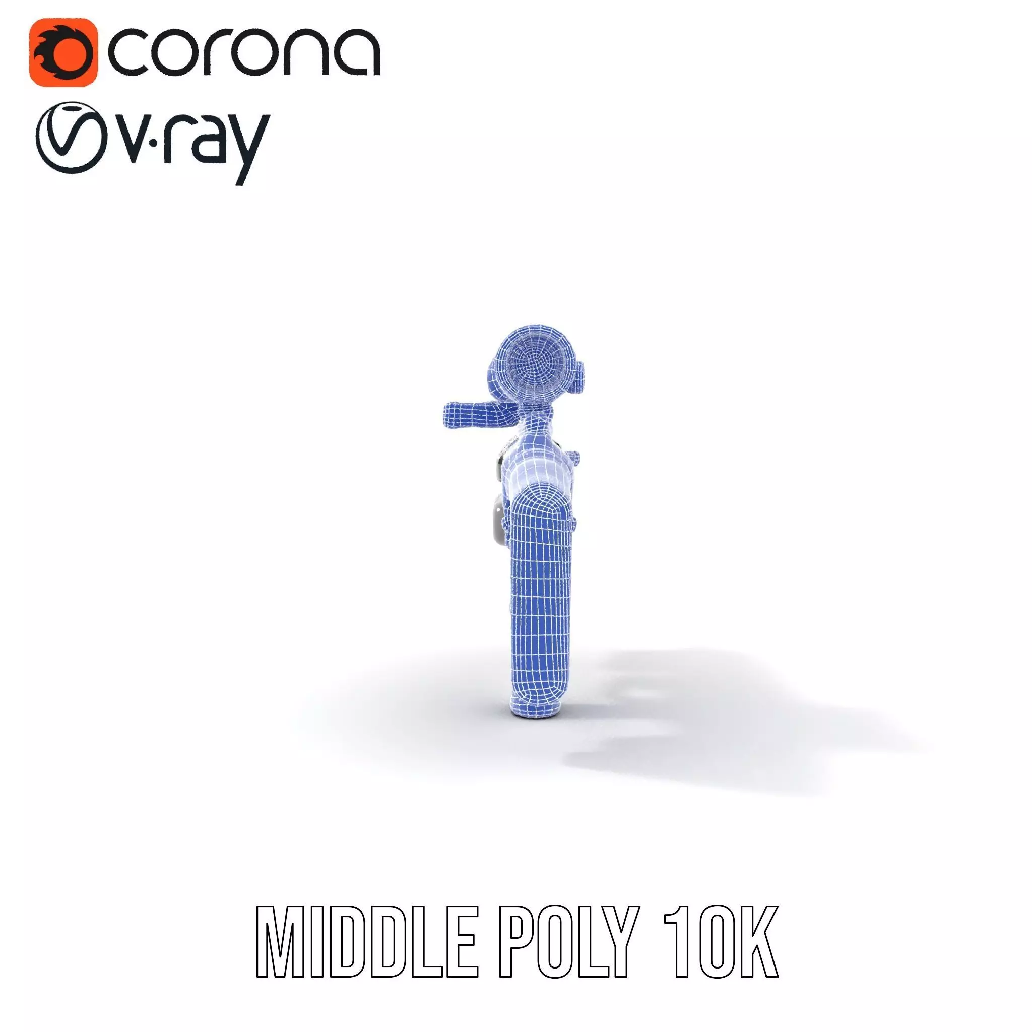 Tactical Black Rifle model pack Low-poly 3D model_19