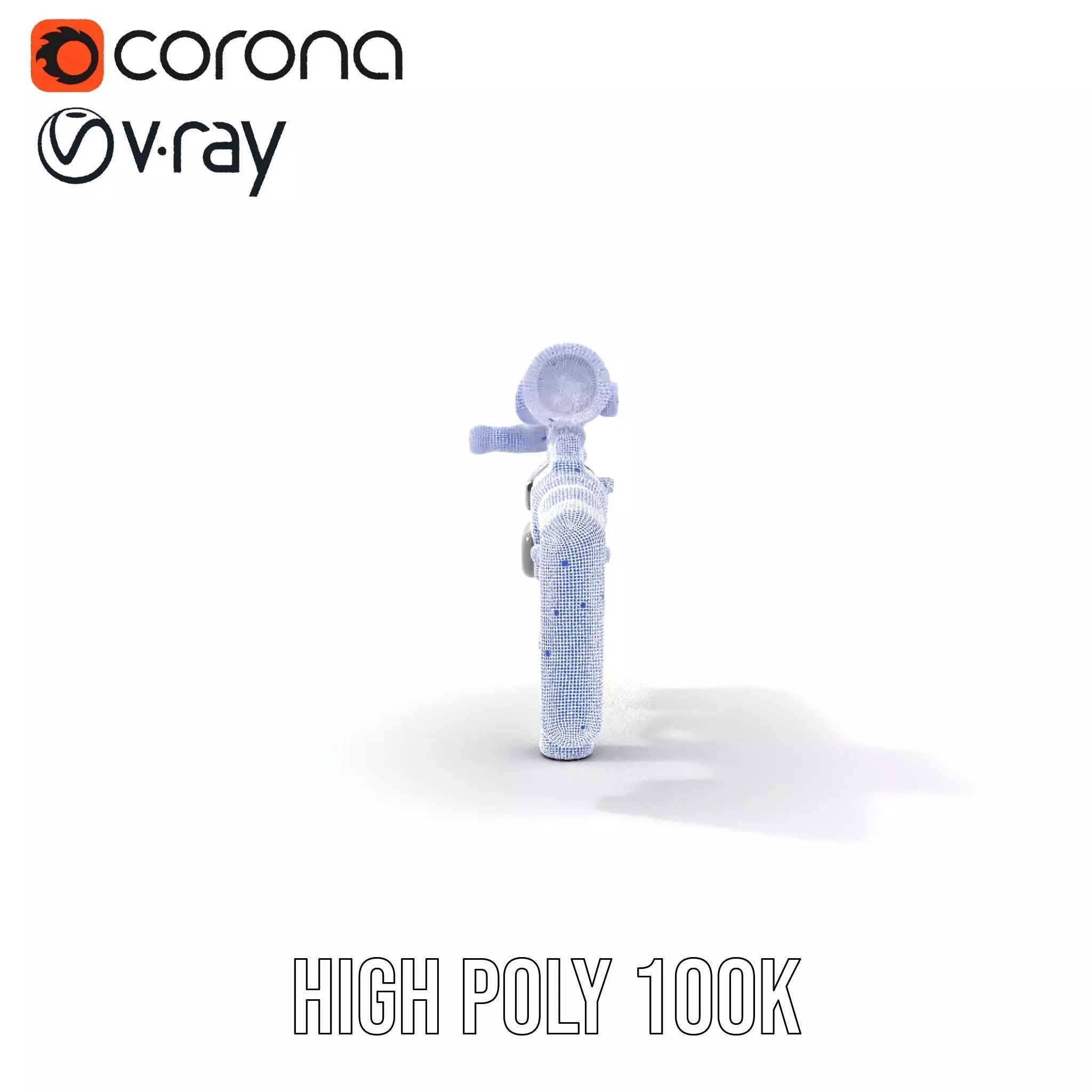 Tactical Black Rifle model pack Low-poly 3D model_34