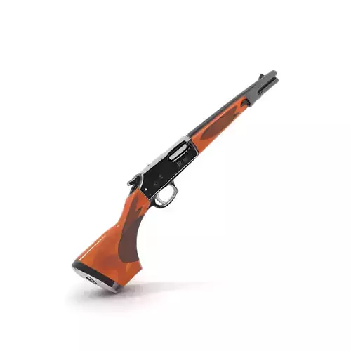 Classic Wooden Shotgun model pack