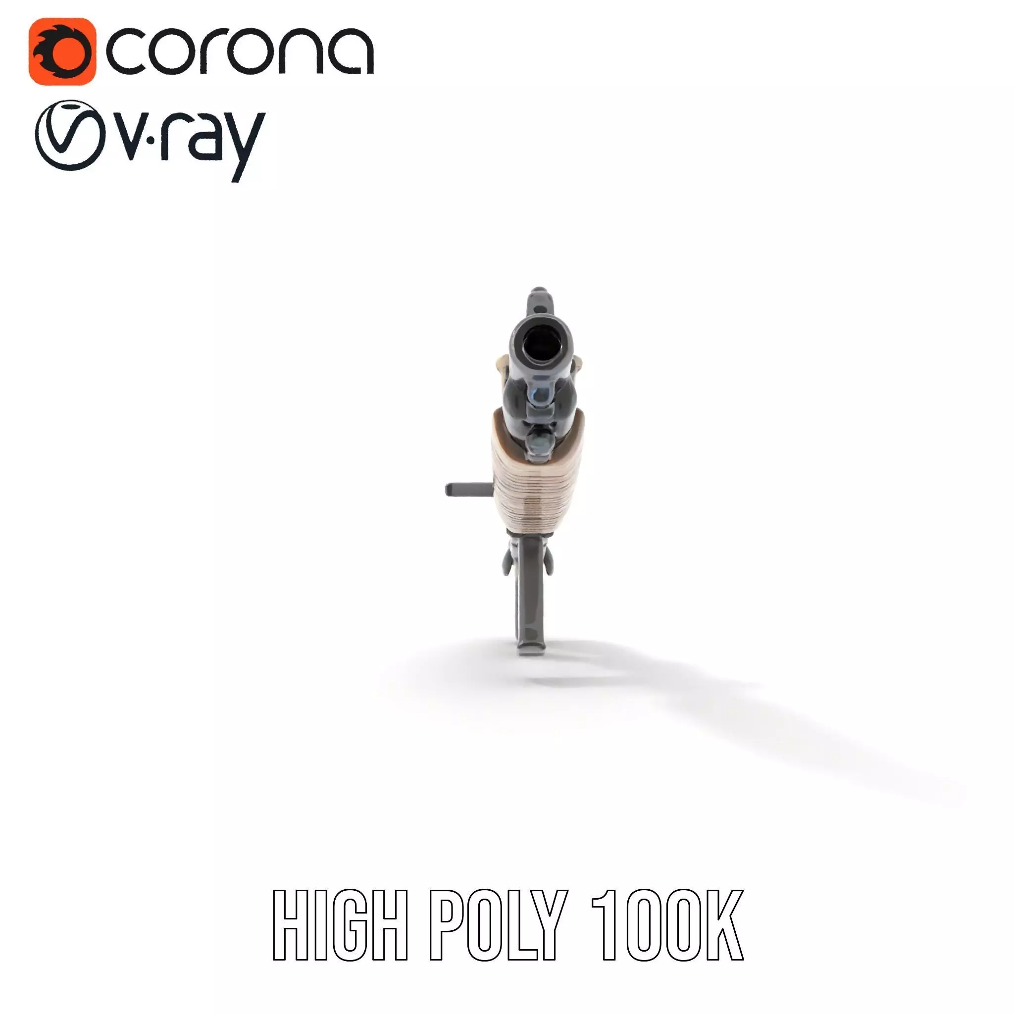 Tactical Shotgun model pack Low-poly 3D model_20