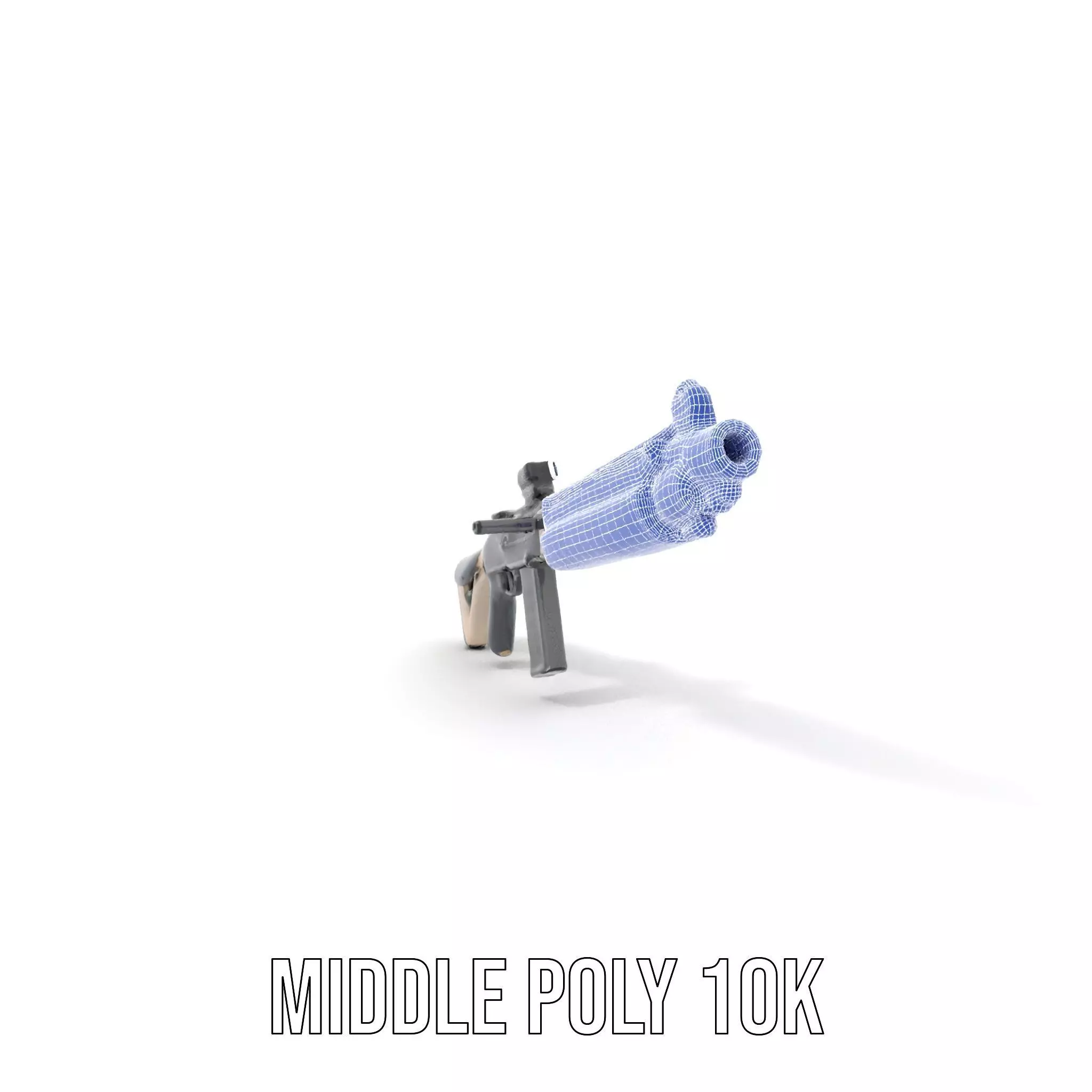 Tactical Shotgun model pack Low-poly 3D model_16