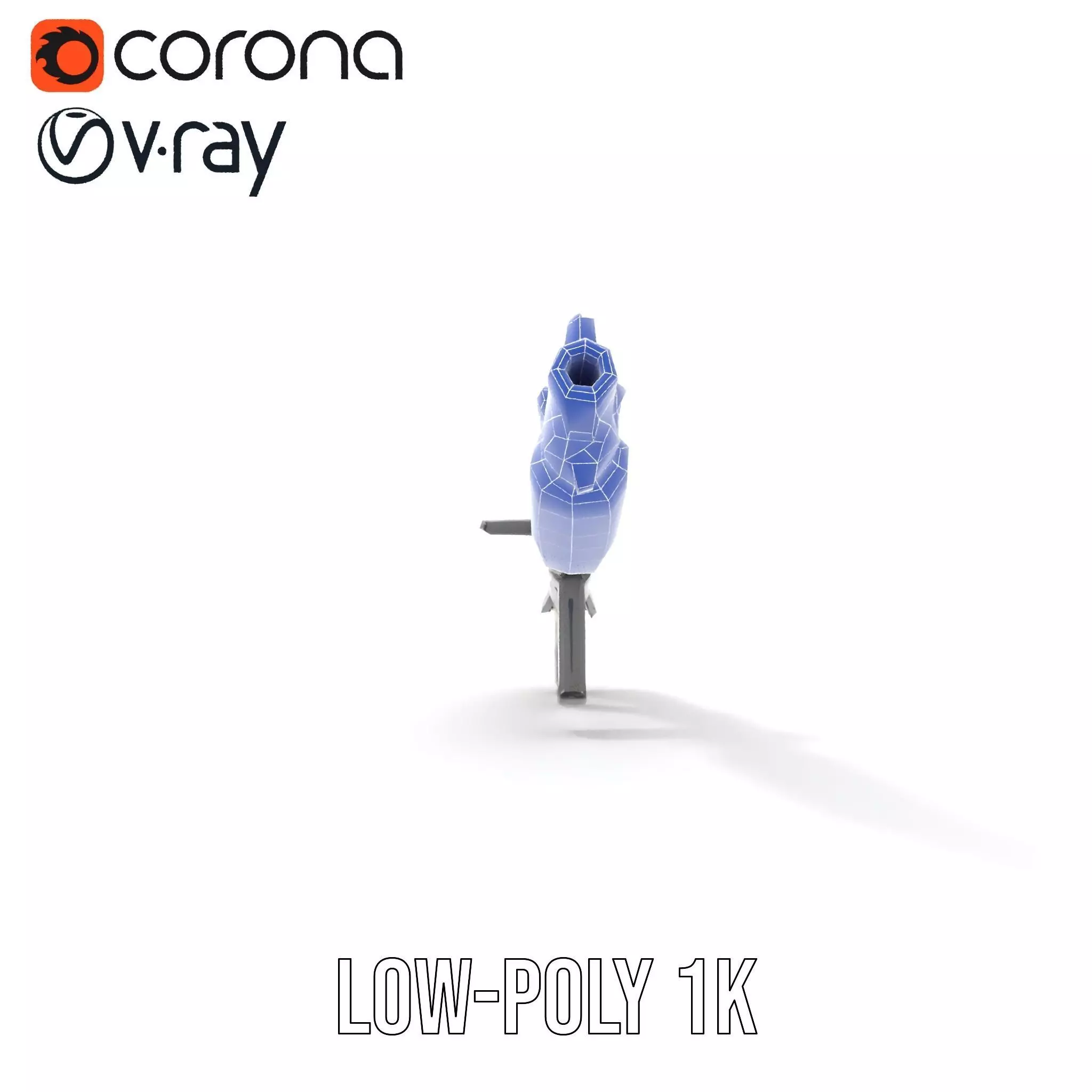 Tactical Shotgun model pack Low-poly 3D model_22