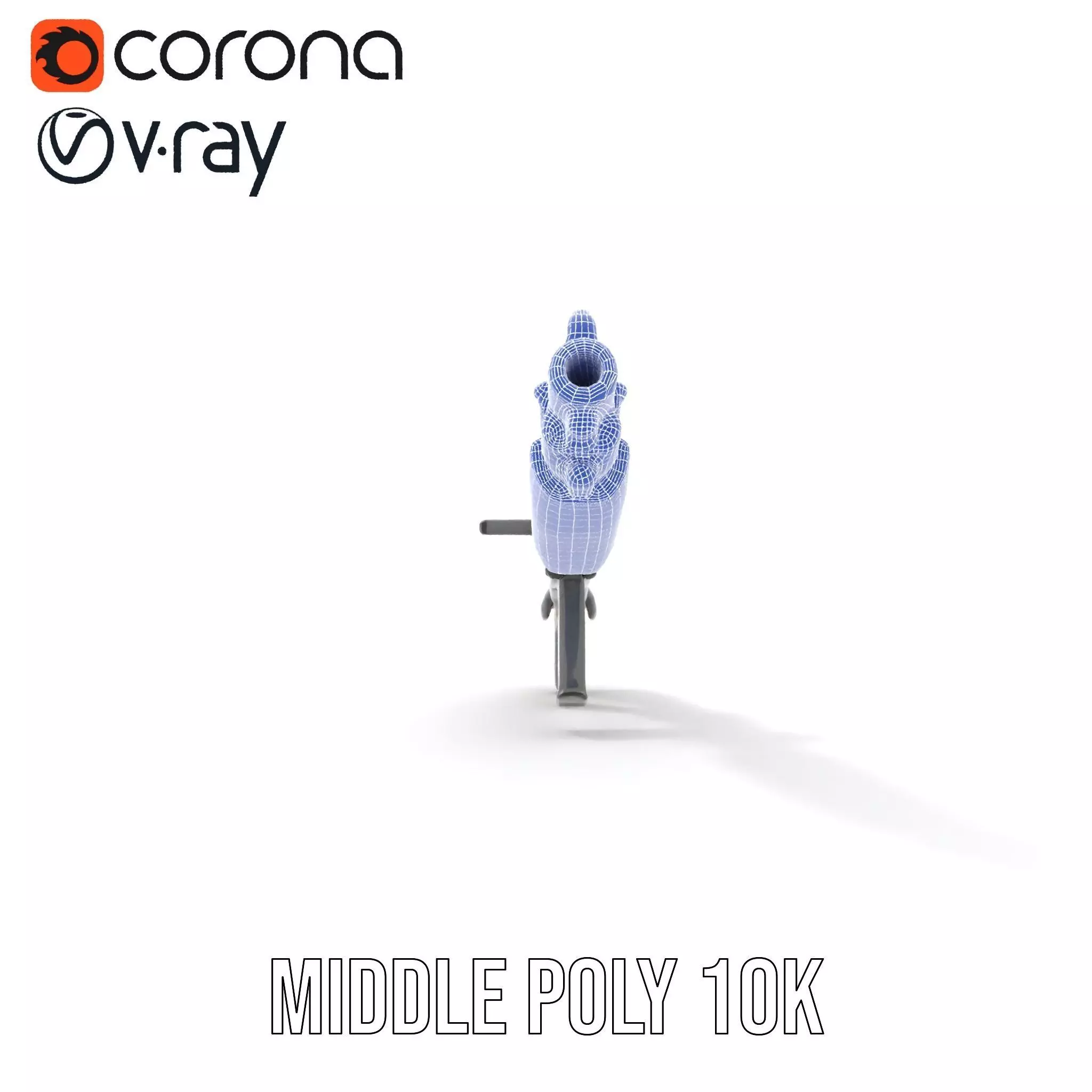 Tactical Shotgun model pack Low-poly 3D model_27