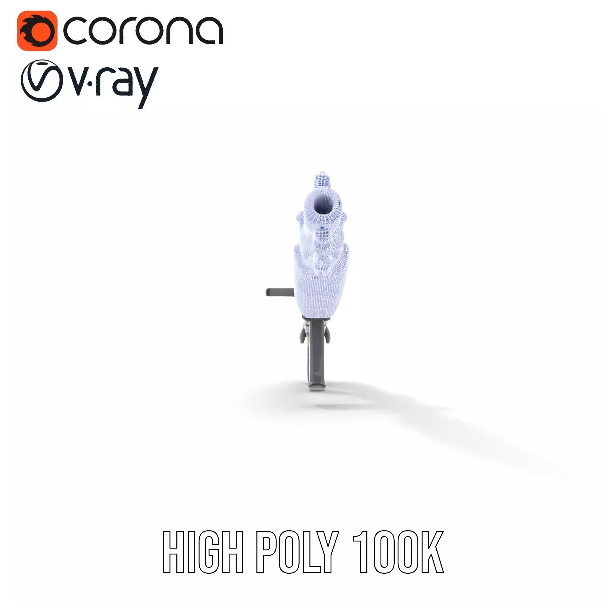 Tactical Shotgun model pack Low-poly 3D model_35