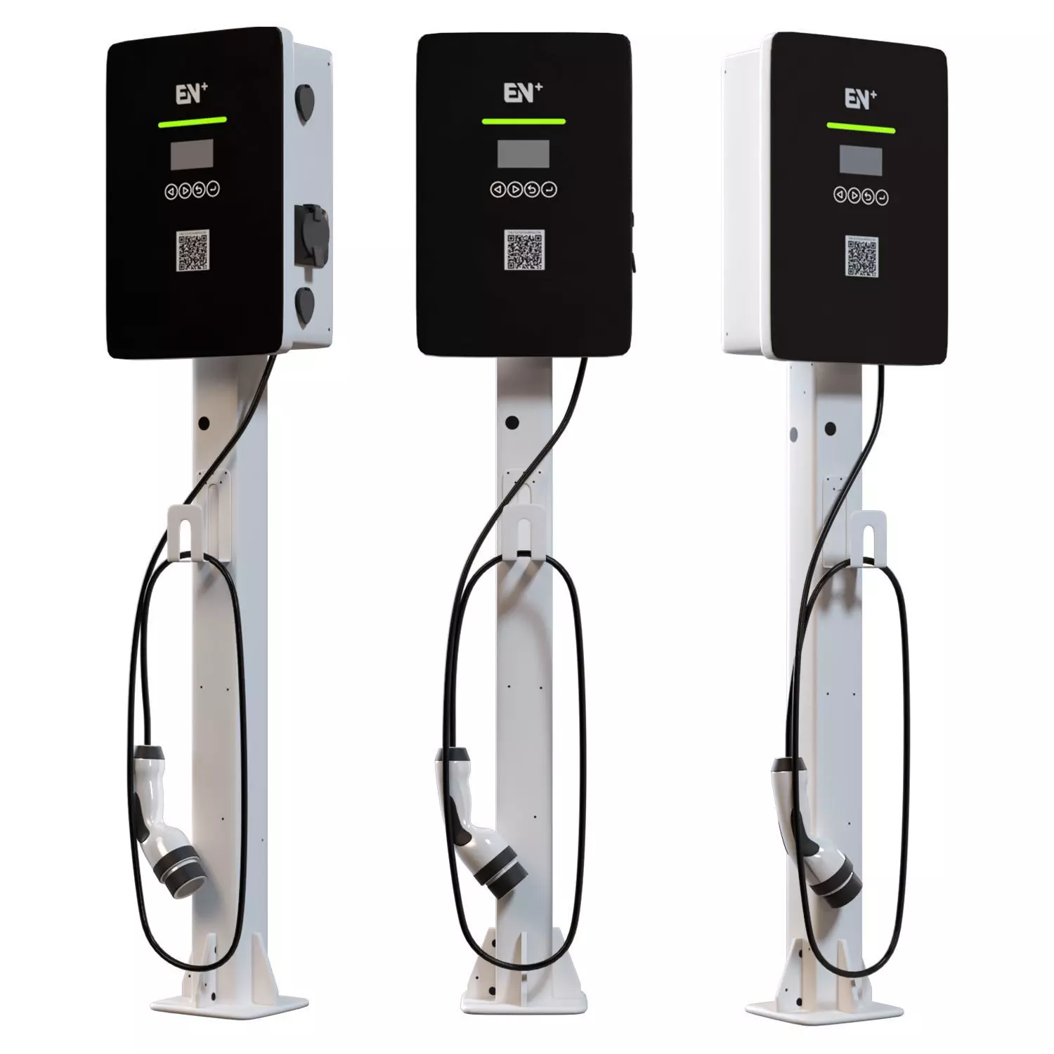 Vita Charger Business Wallbox Low-poly 3D model_0