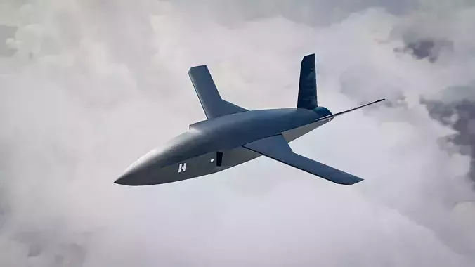 Helsing CA-1 Europa Low-poly 3D model