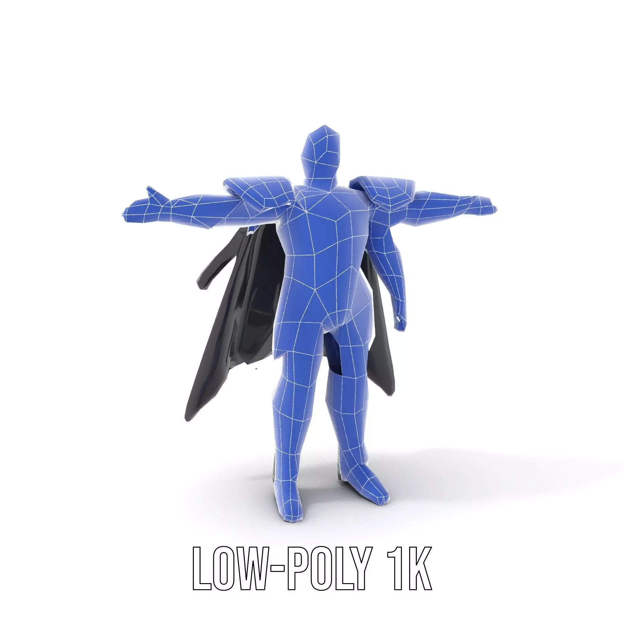 Silver Knight Armor model pack Low-poly 3D model_23