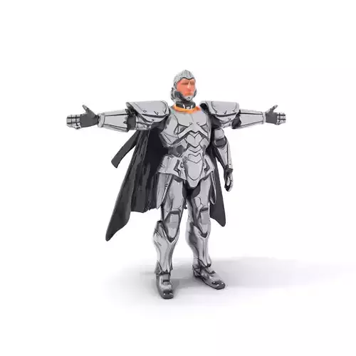 Silver Knight Armor model pack