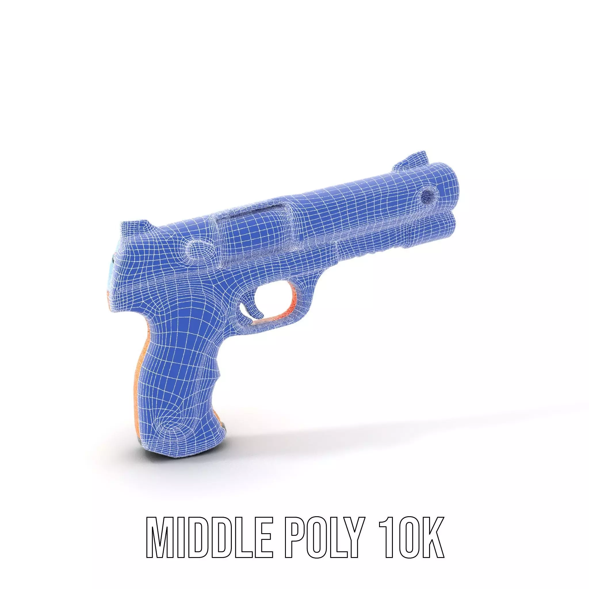 Vibrant Toy Blaster model pack Low-poly 3D model_21
