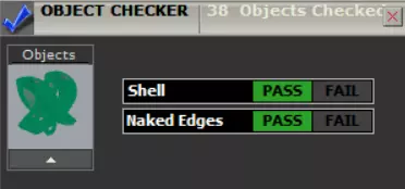 Bowtie Chain Link  Linear Shine and Secure Connection gl0022 3D print model_10