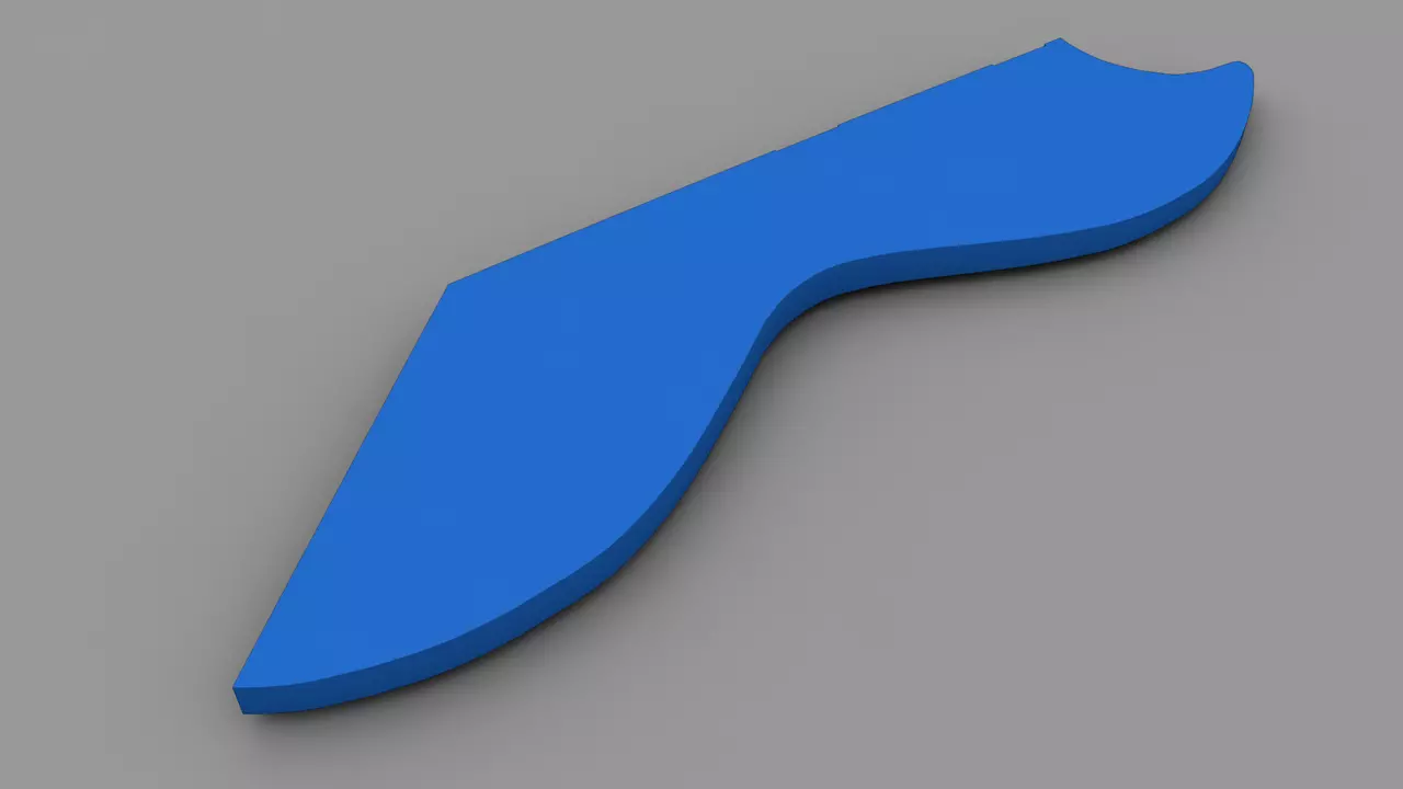 VORONOI GUITAR V2 APP SG diavoletto stl file  3D print model_12