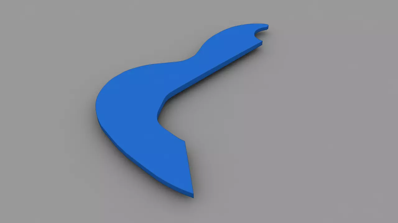 VORONOI GUITAR V2 APP SG diavoletto stl file  3D print model_9