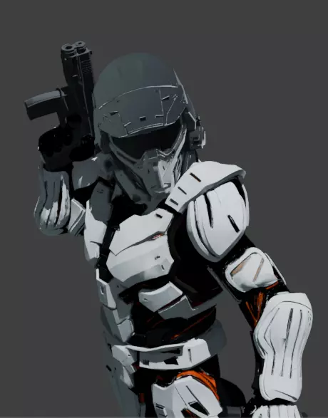 nova striker 3D model_0