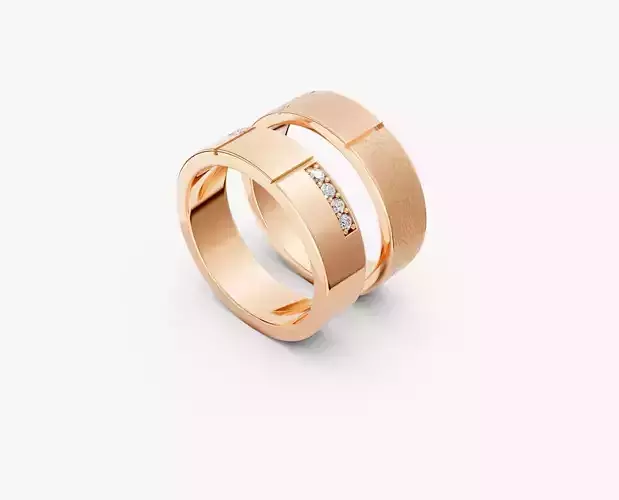 COUPLE RING SIMPLE-ZDR0169