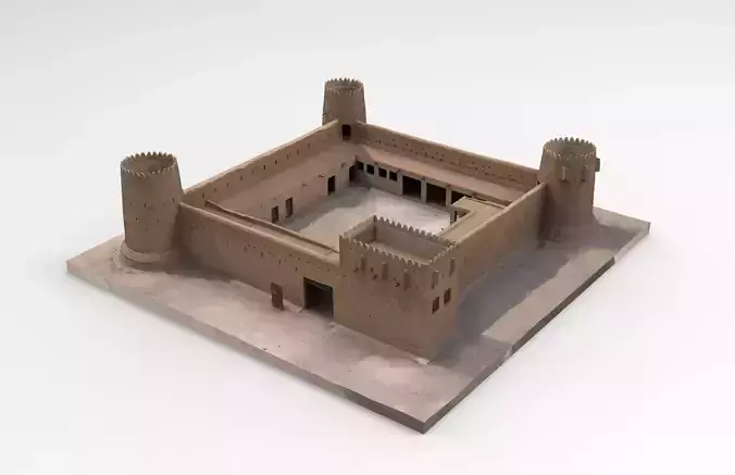 Al-Zubarah Fort  3D
