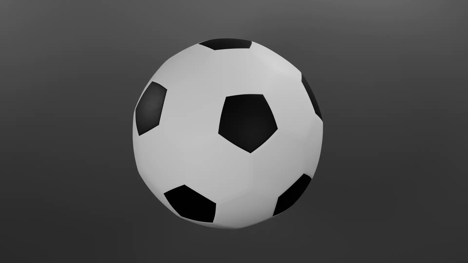 Football Free low-poly 3D model