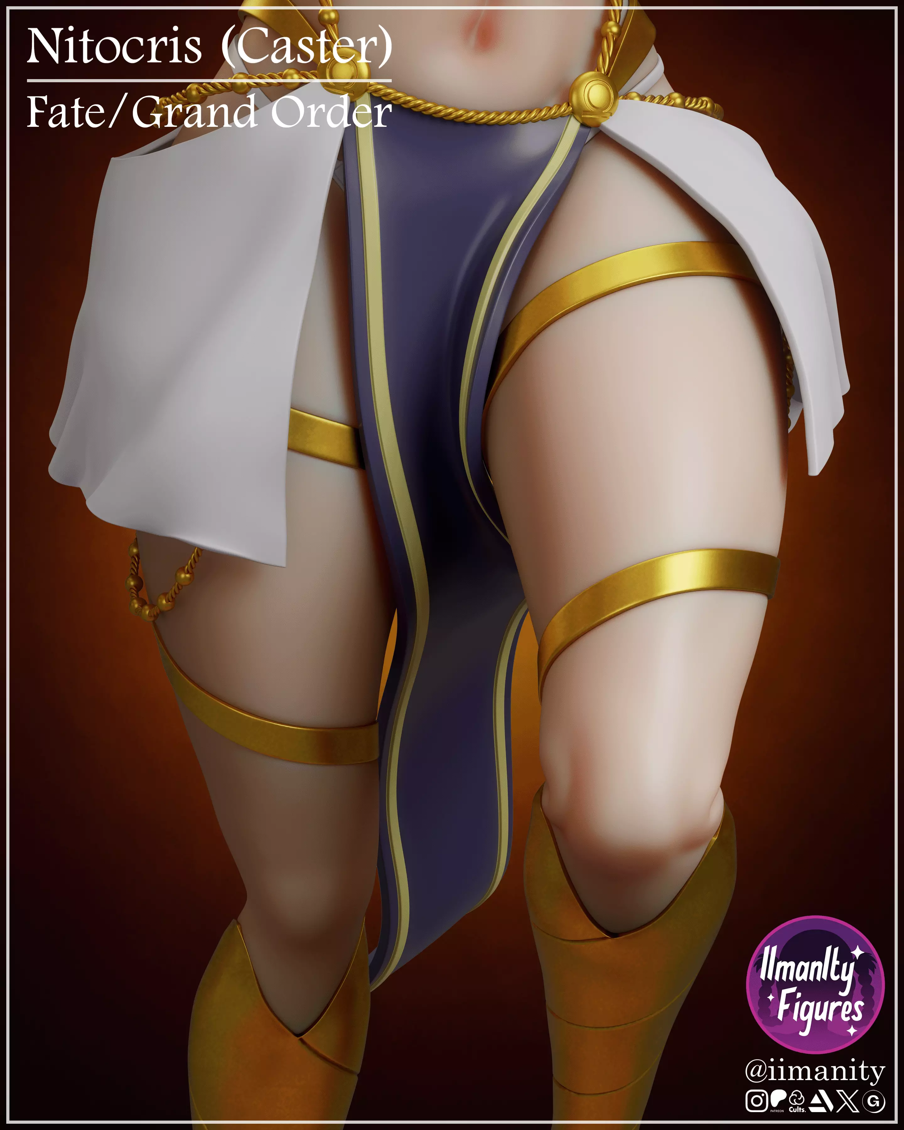 Nitocris - Fate Grand Order 3D print model_3