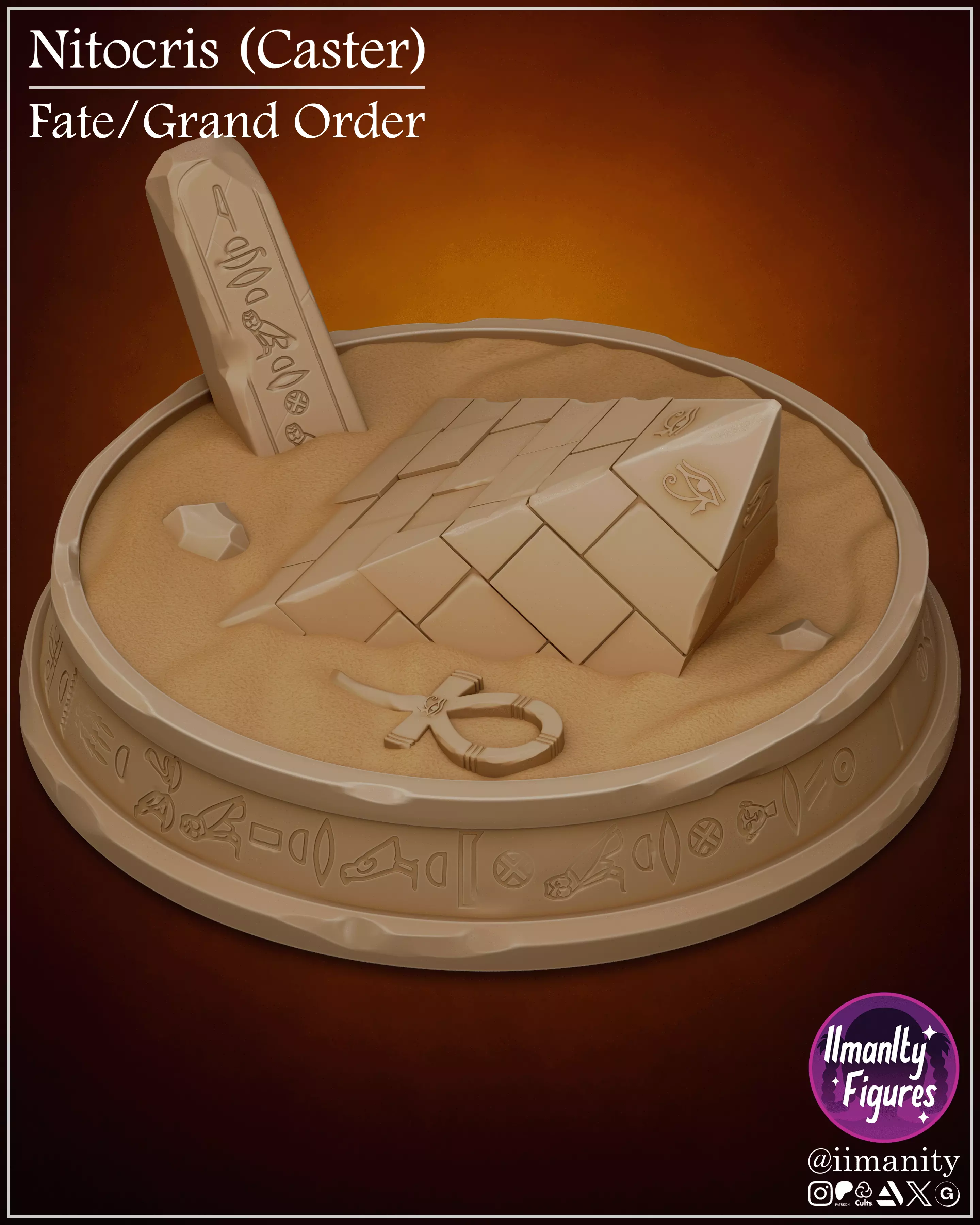 Nitocris - Fate Grand Order 3D print model_5