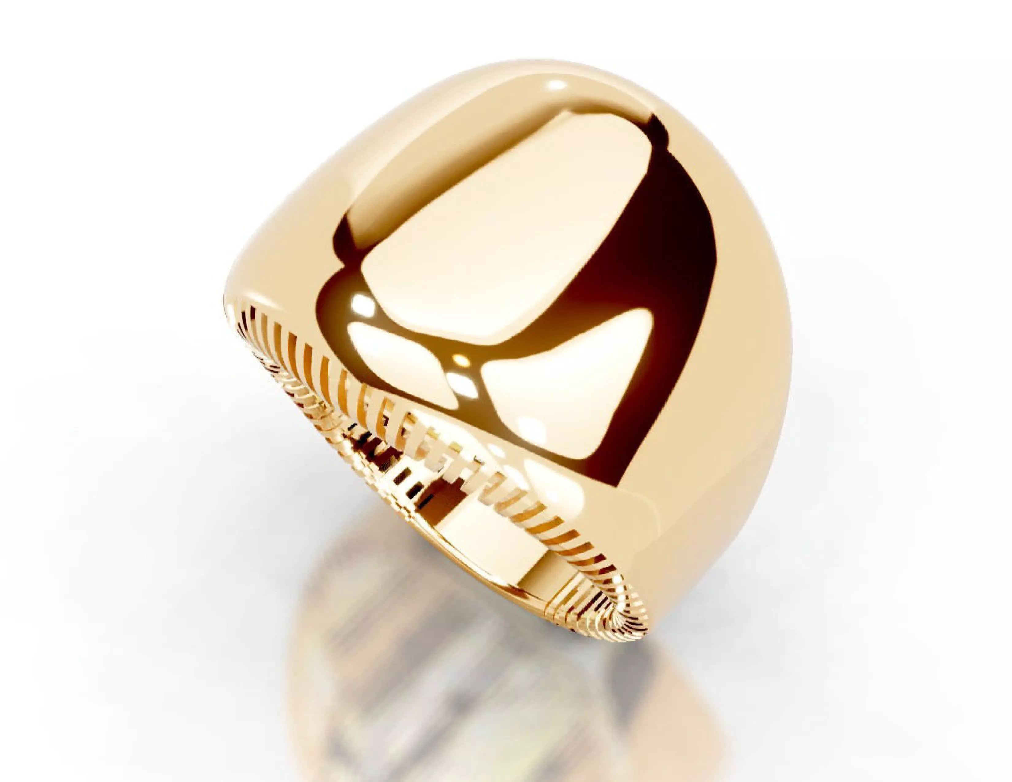 Turkey Style Gold Ring 3DM STL Files 3D print model 3D print model_18