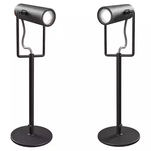 Modern Black Spotlight Table Lamp 