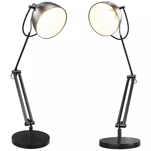 Modern Black Adjustable Desk Lamp 