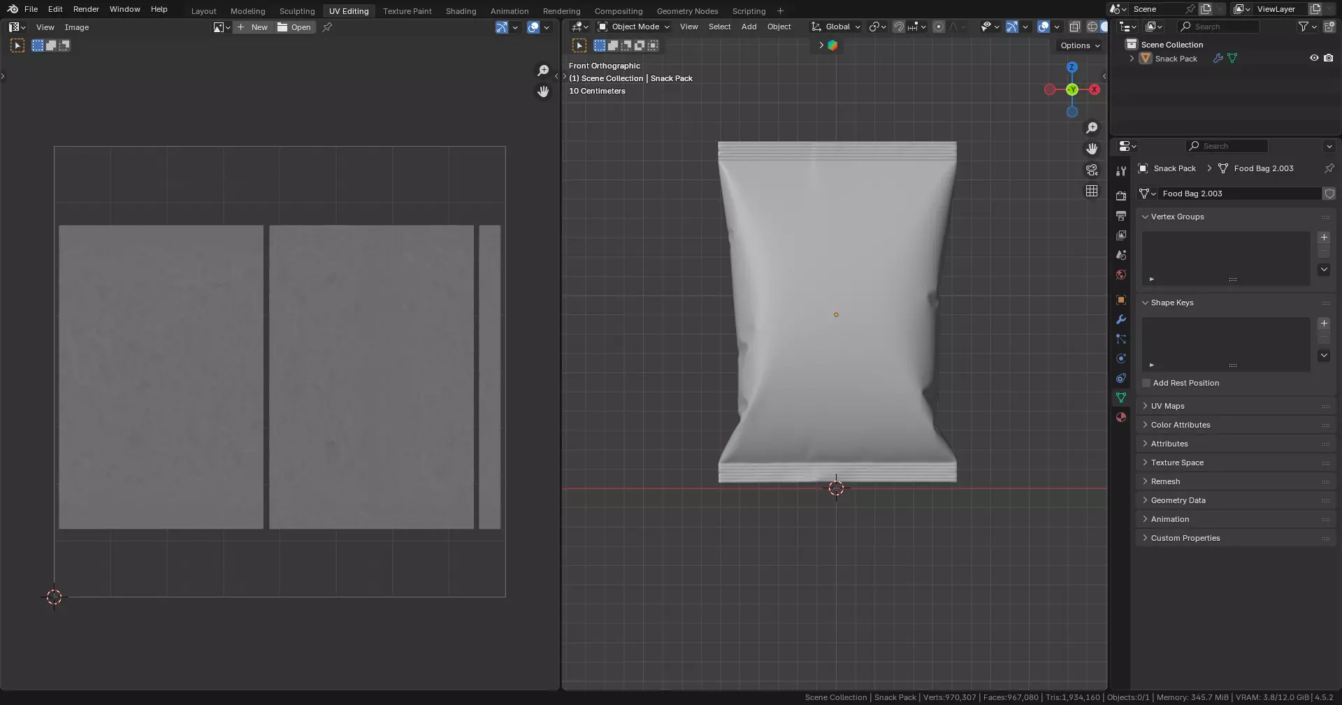 Snack Pack Mockup 3D model_6