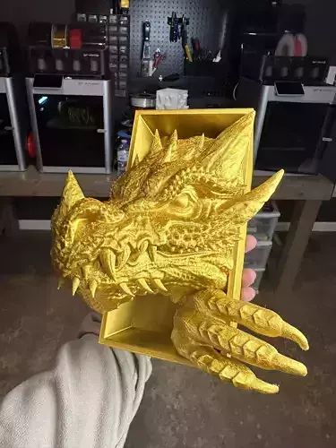 3d dragon head icon 188