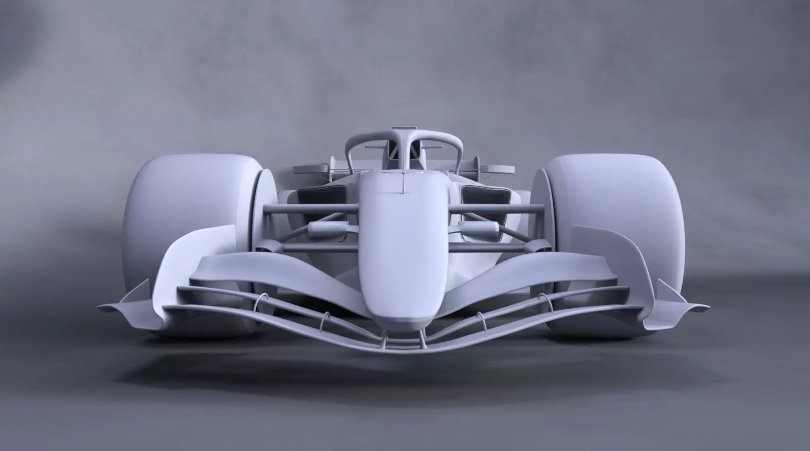 HD Concept F1 Car 3D model_4