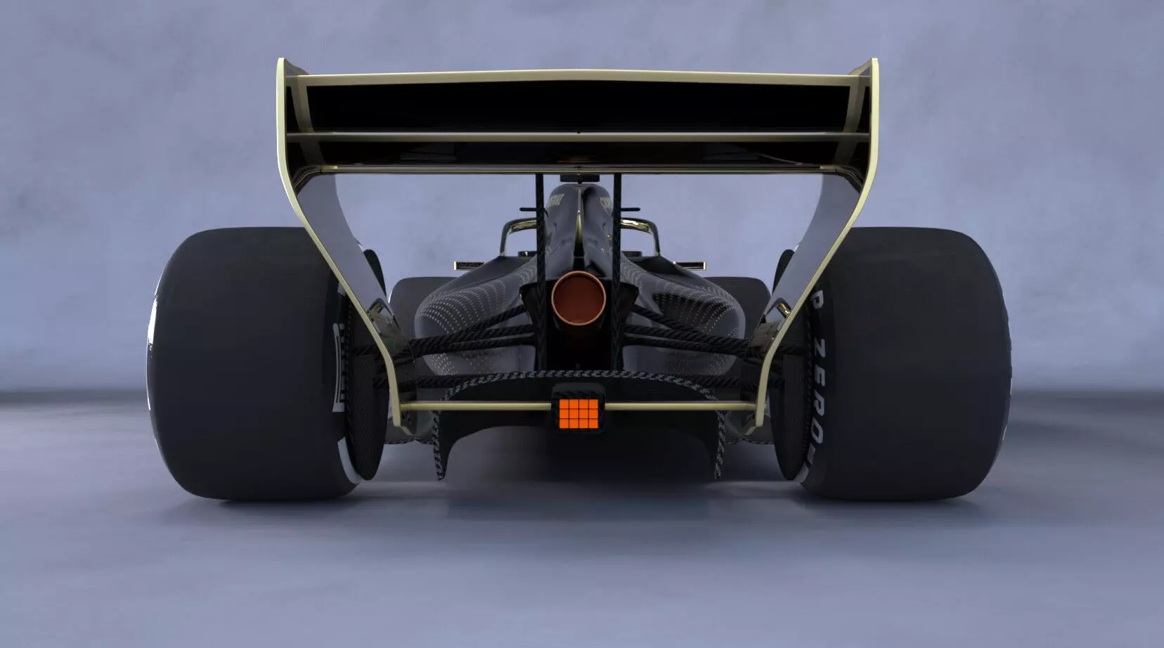 HD Concept F1 Car 3D model_5
