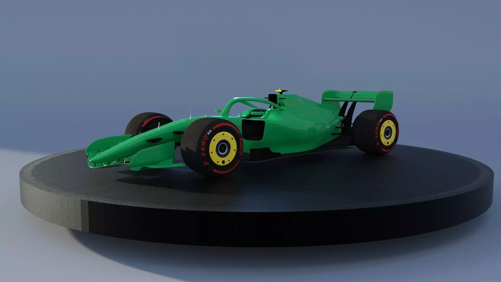 HD Concept F1 Car 3D model_8