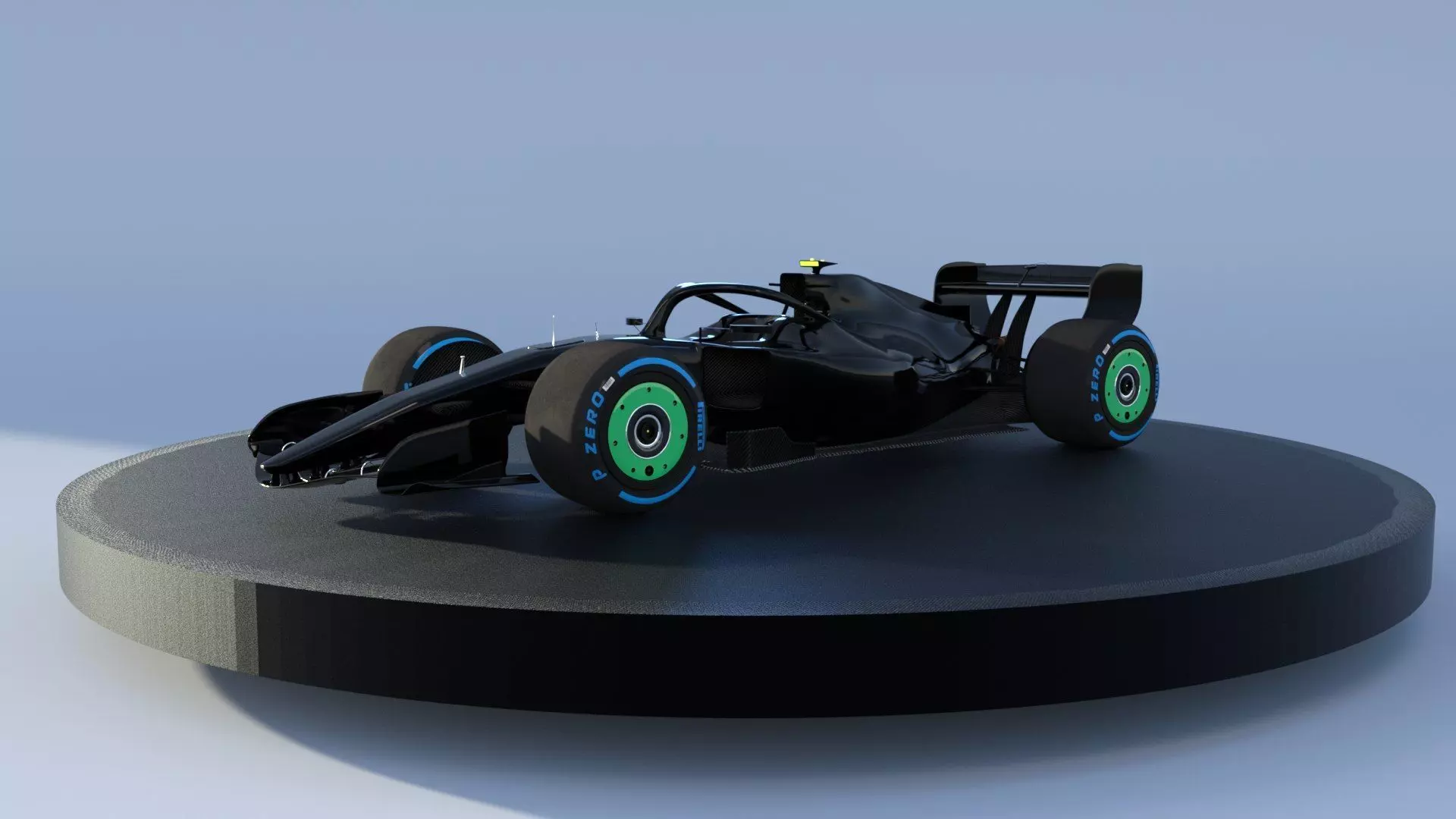 HD Concept F1 Car 3D model_7