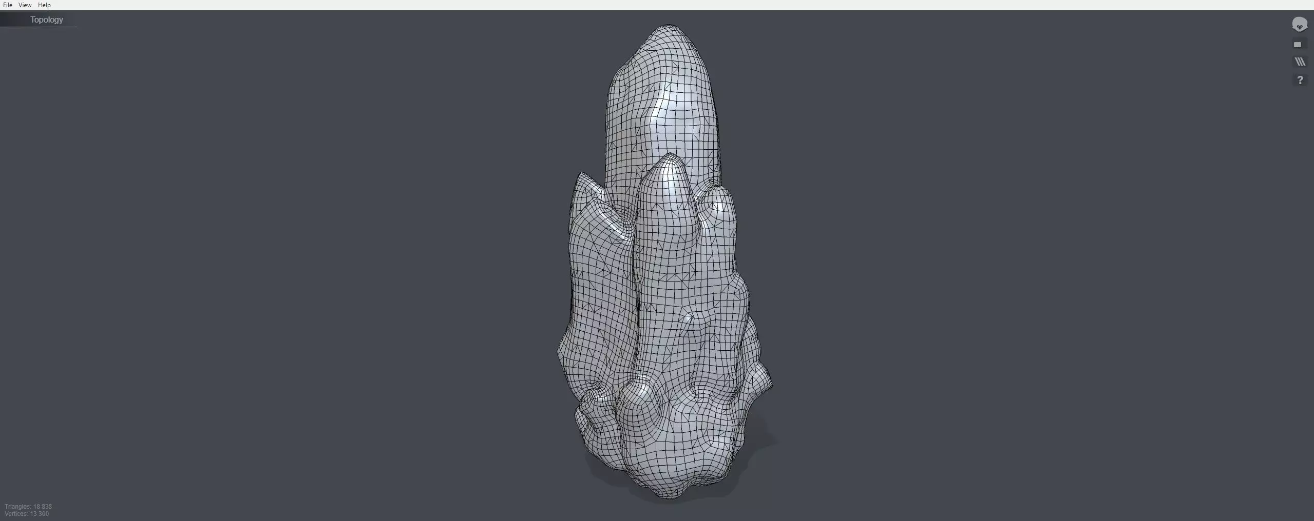 Crystall Red 3D model_8